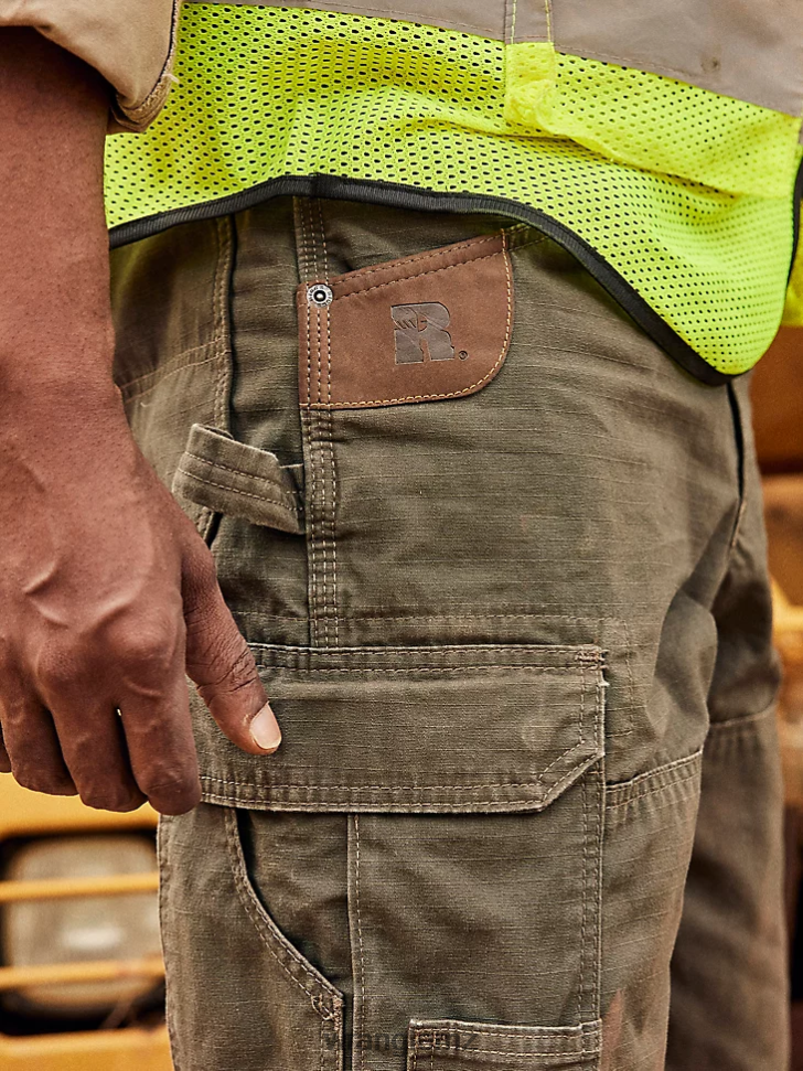 Wrangler RIGGS WORKWEAR Lined Ripstop Ranger Pant Bark (3W065BR) Men Clothing DRL6LH655