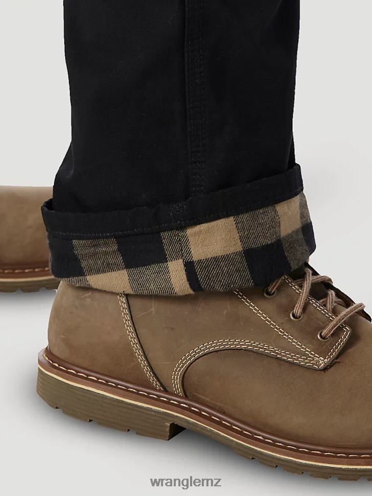 Wrangler RIGGS WORKWEAR Lined Ripstop Ranger Pant Black (3W065BL) Men Clothing DRL6LH679