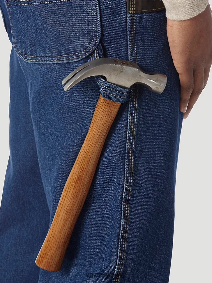 Wrangler RIGGS Workwear Carpenter Antique Indigo (3W020AI) Men Clothing DRL6LH156