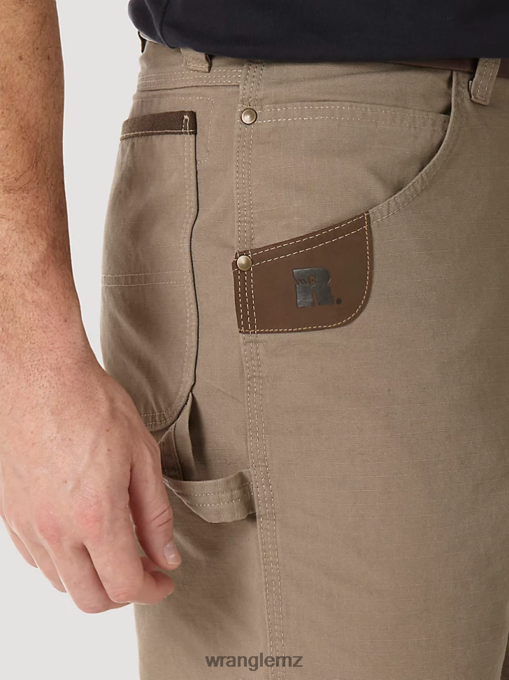 Wrangler RIGGS Workwear Carpenter Short Dark Khaki (3W320DK) Men Clothing DRL6LH544