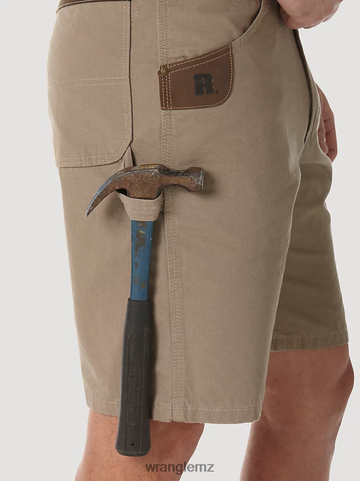 Wrangler RIGGS Workwear Carpenter Short Dark Khaki (3W320DK) Men Clothing DRL6LH544