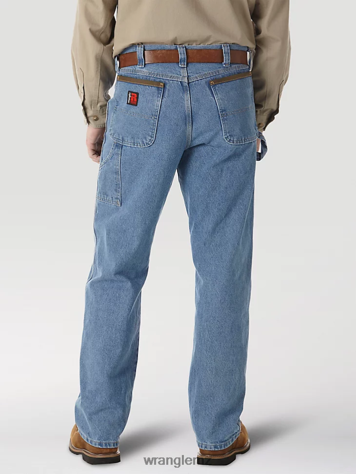 Wrangler RIGGS Workwear Carpenter Vintage Indigo (3W020VI) Men Clothing DRL6LH157