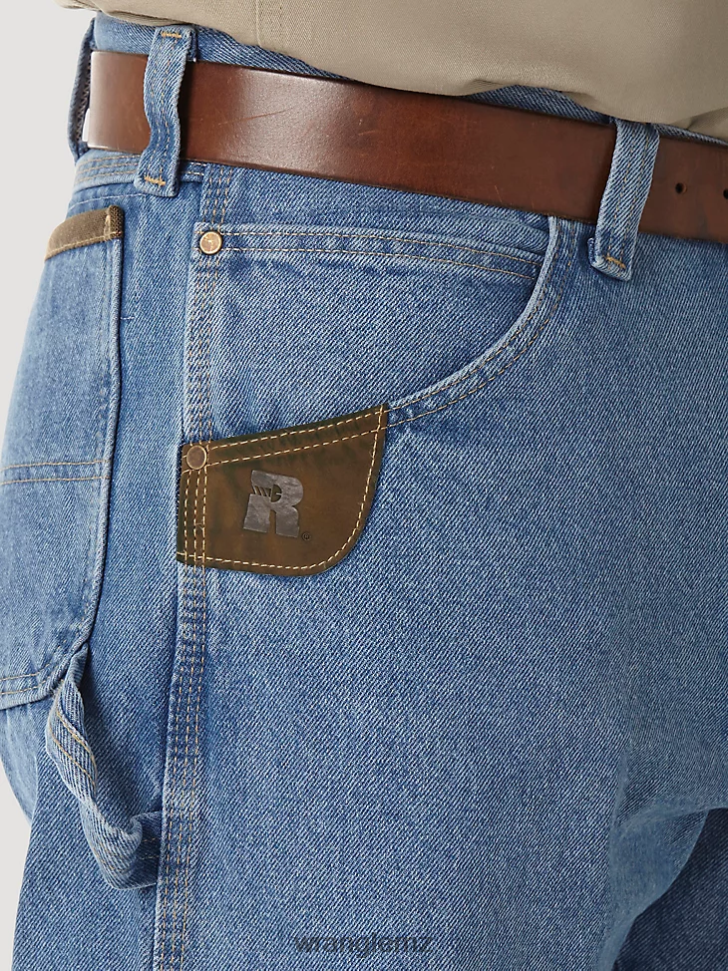Wrangler RIGGS Workwear Carpenter Vintage Indigo (3W020VI) Men Clothing DRL6LH157