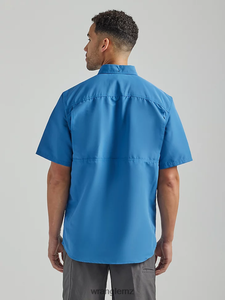 Wrangler RIGGS Workwear Lightweight Work Shirt Dark Blue (112325419) Men Clothing DRL6LH347