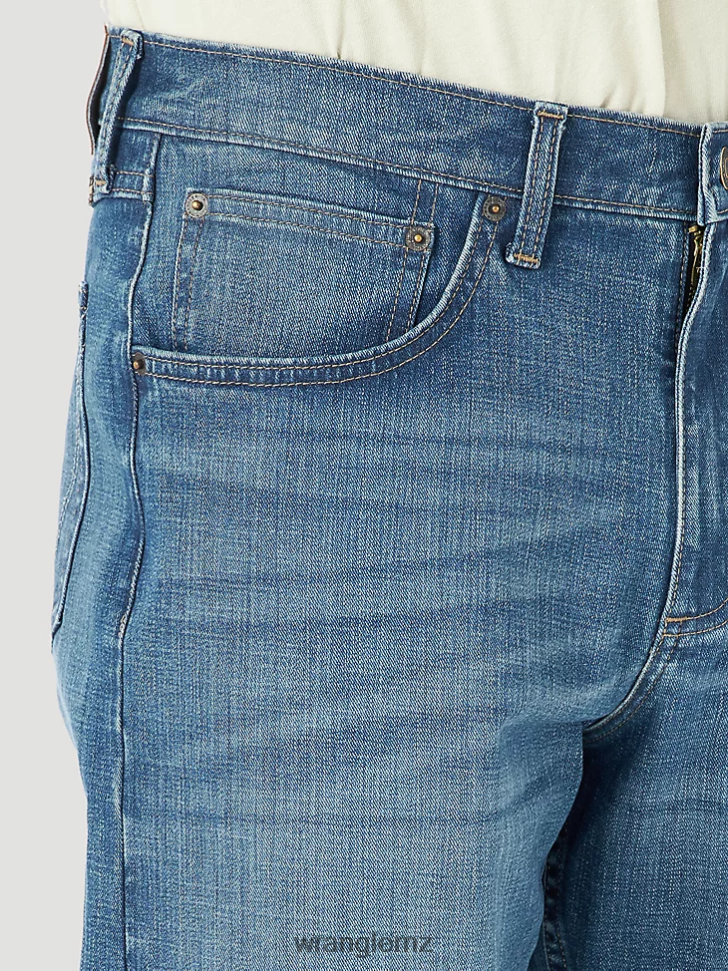 Wrangler Relaxed Fit Flex Jean Milwaukee (MGW15MW) Men Clothing DRL6LH173