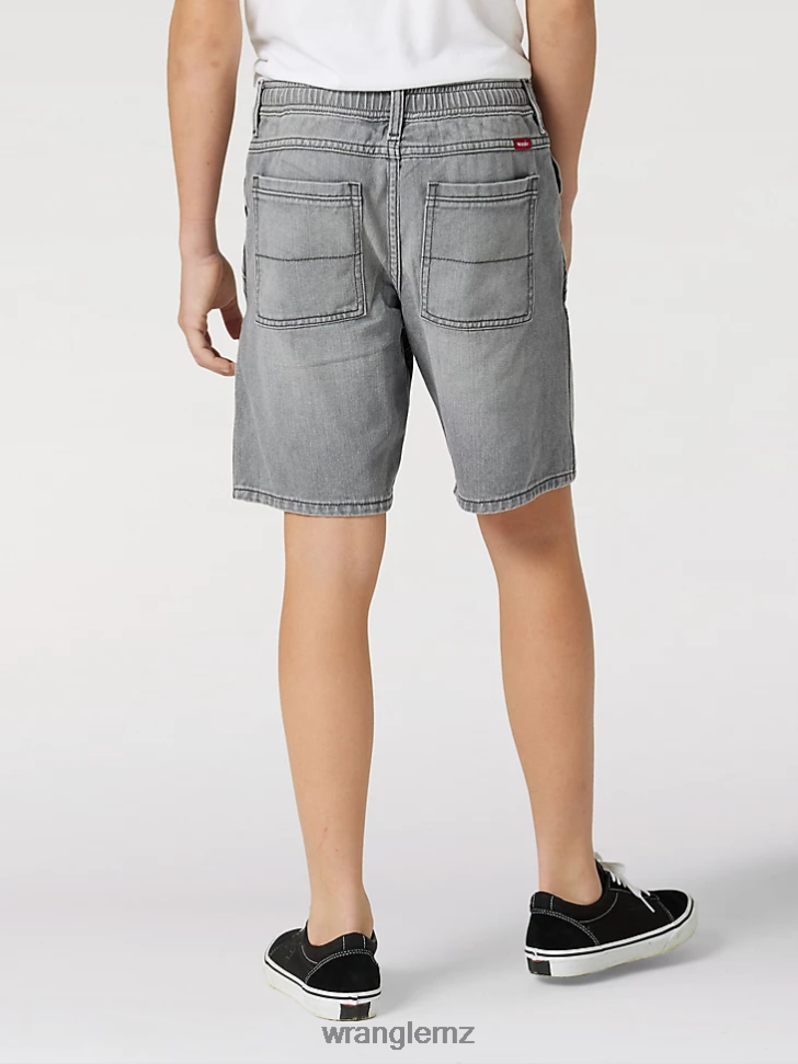 Wrangler Relaxed Fit Skater Short Grey (112317195) Boys Clothing DRL6LH1020