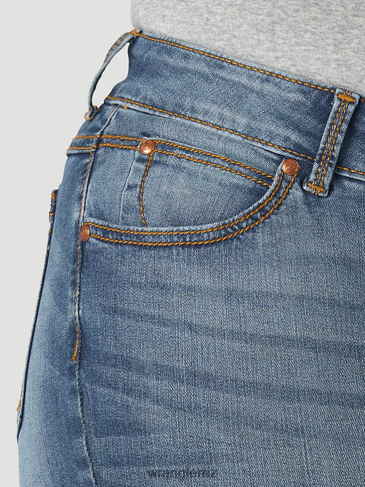 Wrangler Retro Mae Jean (Plus) KM Wash (09PWZKM) Women Clothing DRL6LH802