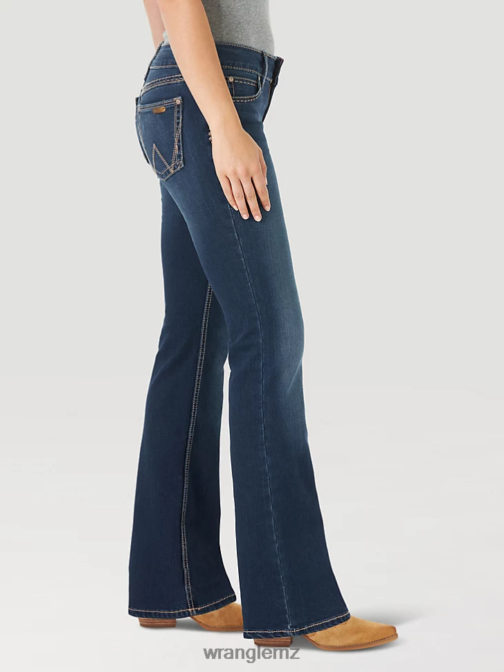 Wrangler Retro Mae Jean HT Wash (09MWZHT) Women Clothing DRL6LH747