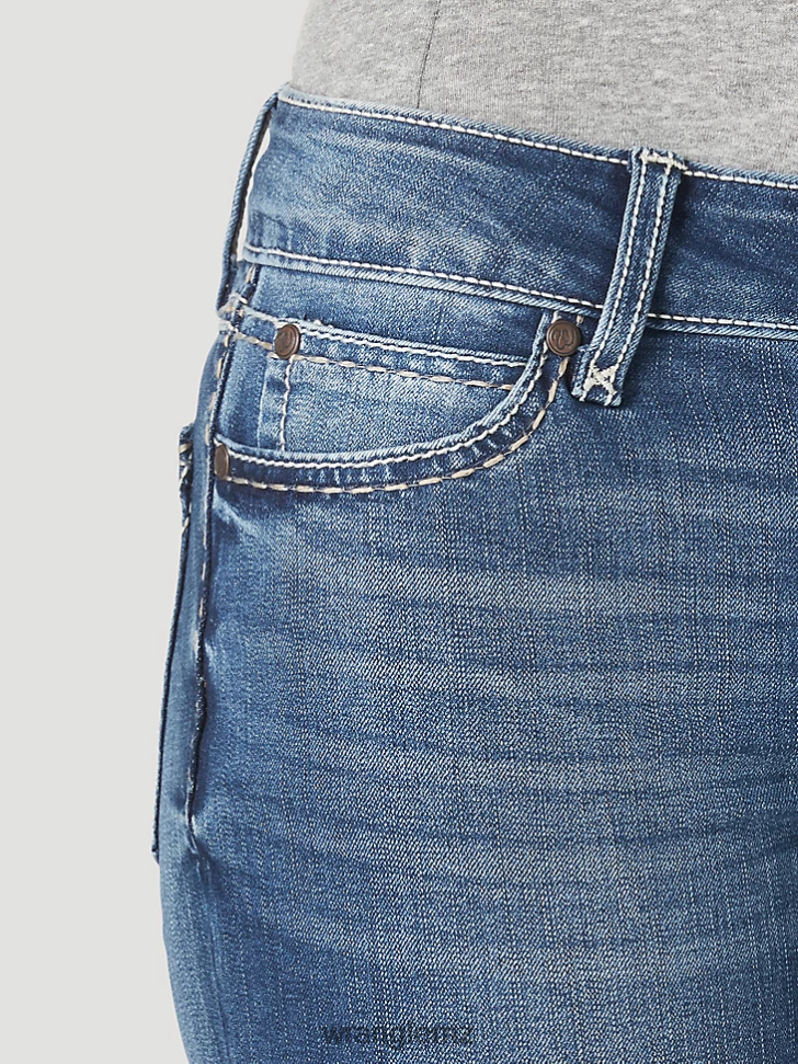 Wrangler Retro Mae Jean JD Wash (09MWZJD) Women Clothing DRL6LH742