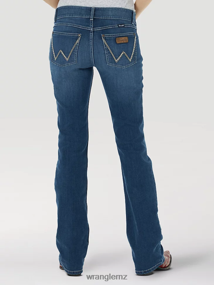 Wrangler Retro Mae Maternity Jean Blue (1009MWZM2) Women Clothing DRL6LH808