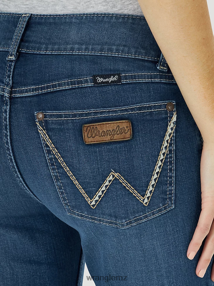 Wrangler Retro Mae Maternity Jean Blue (1009MWZM2) Women Clothing DRL6LH808