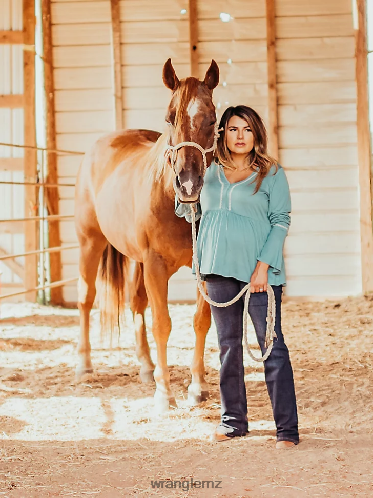 Wrangler Retro Mae Maternity Jean M Wash (09MWZM1) Women Clothing DRL6LH807