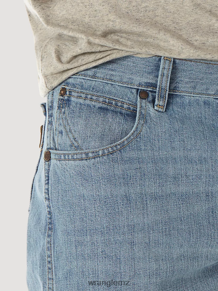 Wrangler Retro Relaxed Fit Bootcut Jean Crest (WRT20CR) Men Clothing DRL6LH40