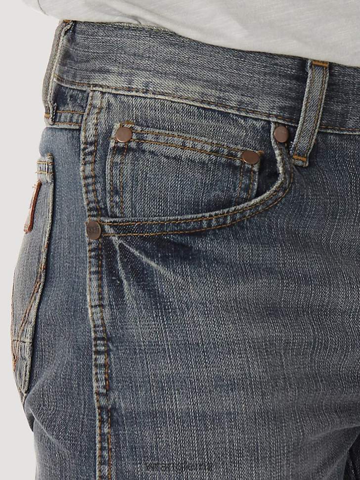 Wrangler Retro Slim Fit Straight Leg Jean Dark Night (88MWZDK) Men Clothing DRL6LH30