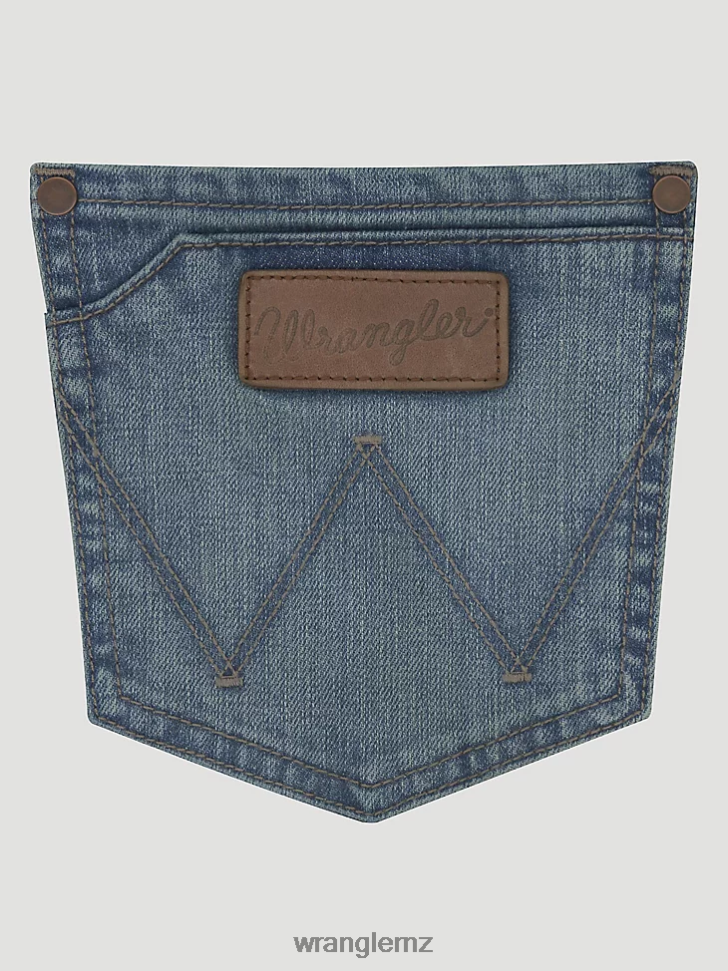 Wrangler Retro Slim Fit Straight Leg Jean Jacksboro (88MWZJK) Men Clothing DRL6LH31