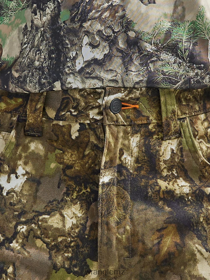 Wrangler Rugged Wear Regular Fit Straight Leg Canvas Pant Moss (31100MS) Men Clothing DRL6LH650