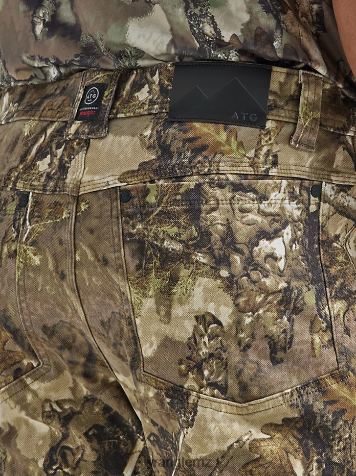 Wrangler Rugged Wear Regular Fit Straight Leg Canvas Pant Moss (31100MS) Men Clothing DRL6LH650