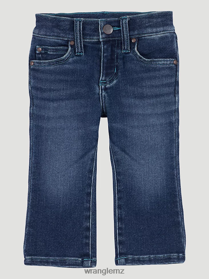 Wrangler Short Sleeve Western Snap Bodysuit Sunset Blue (112329293) Boys Clothing DRL6LH1069