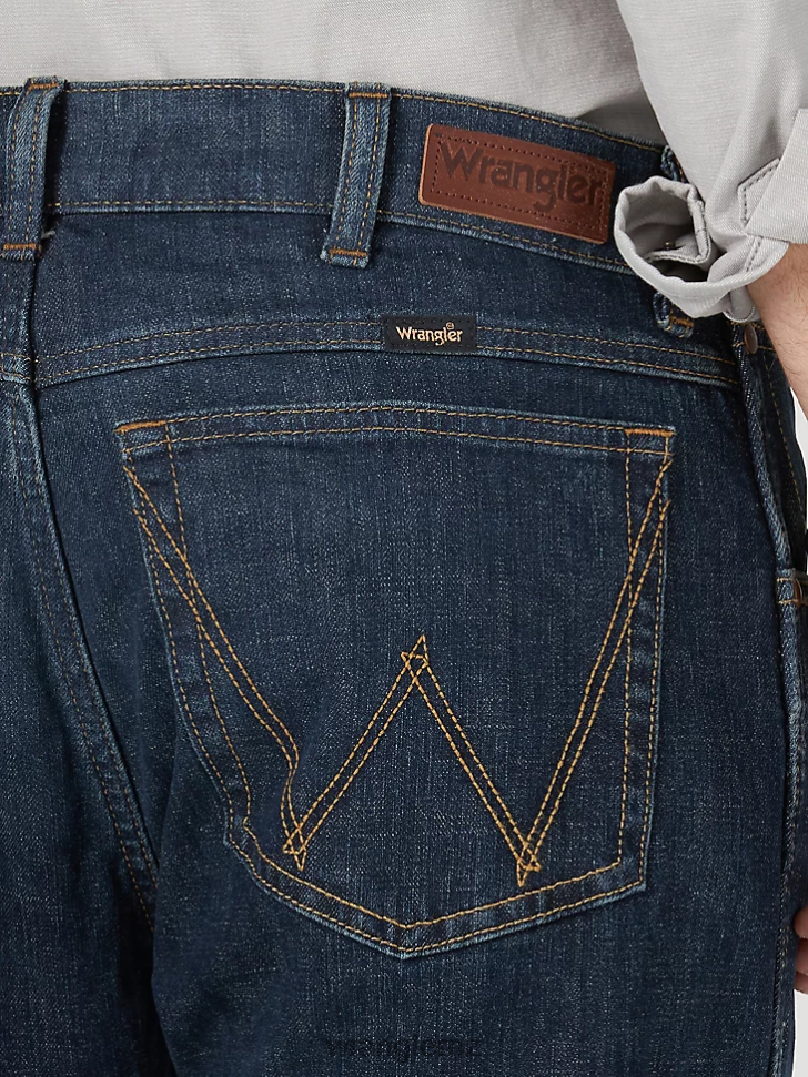 Wrangler Slim Fit Bootcut Jeans CB Wash (MGW77CB) Men Clothing DRL6LH182