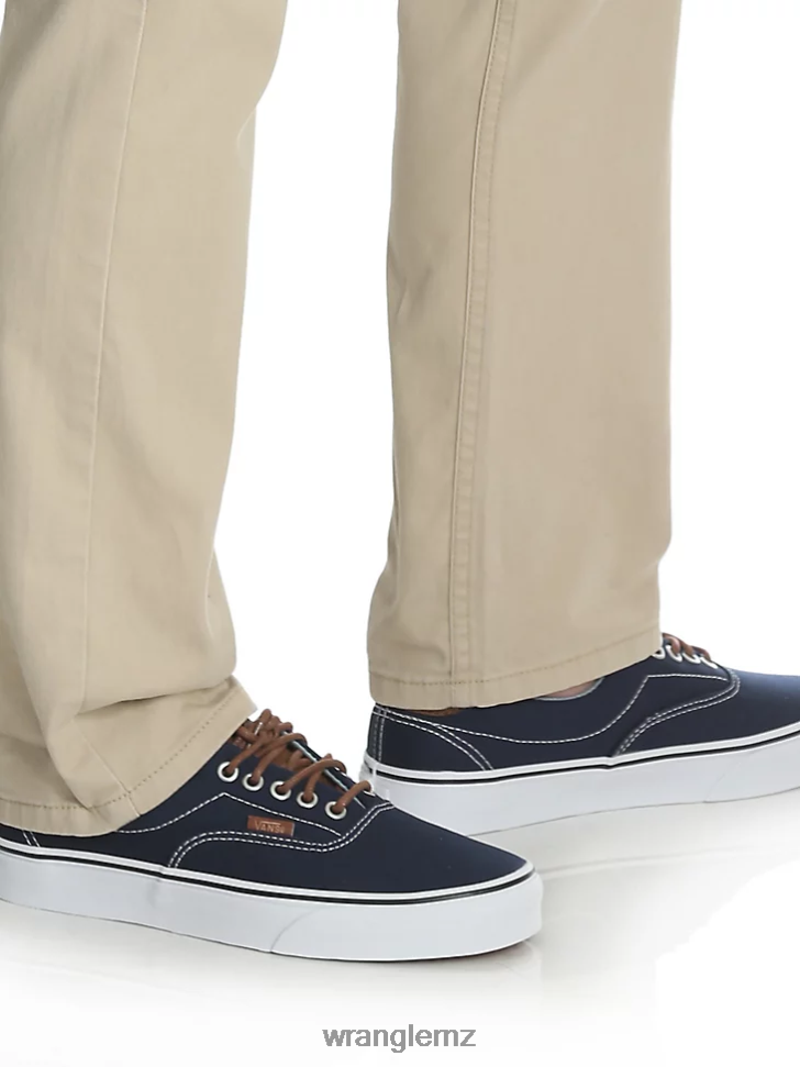 Wrangler Slim Straight Stretch Cargo Pant Buff (9RKBWBF) Boys Clothing DRL6LH957