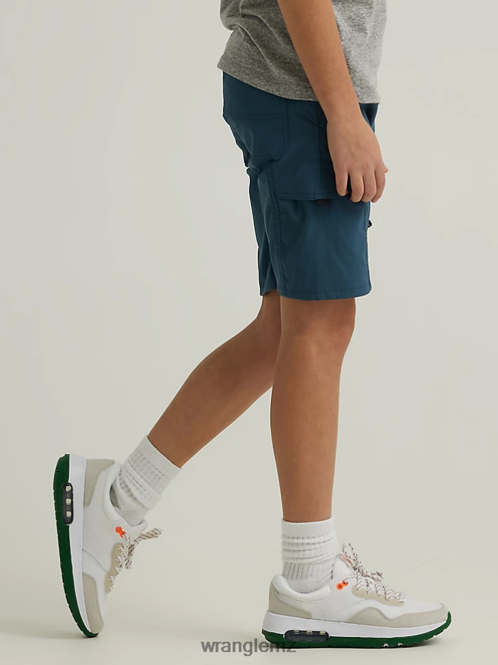 Wrangler Tech Short Orion Blue (112336177) Boys Clothing DRL6LH1016