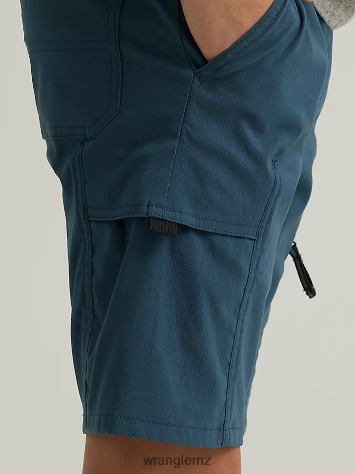 Wrangler Tech Short Orion Blue (112336177) Boys Clothing DRL6LH1016