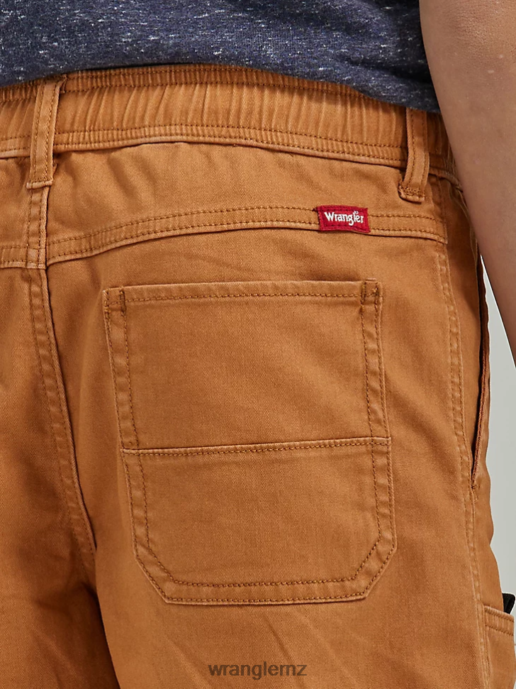 Wrangler Utility Short (Husky) Bran (112335698) Boys Clothing DRL6LH1029