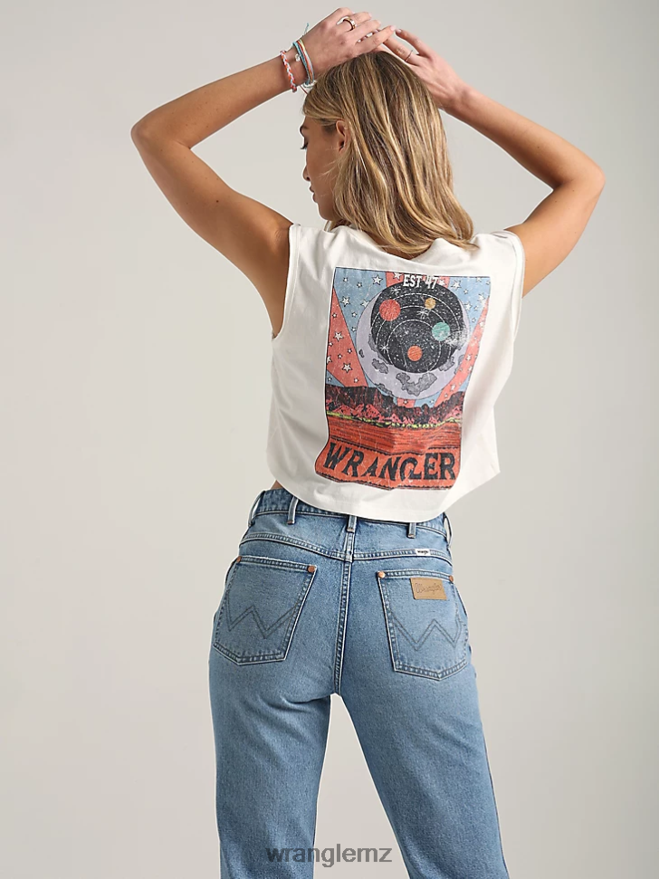 Wrangler Wild West 603 Destructed Jean Lost Control (112334567) Women Clothing DRL6LH778