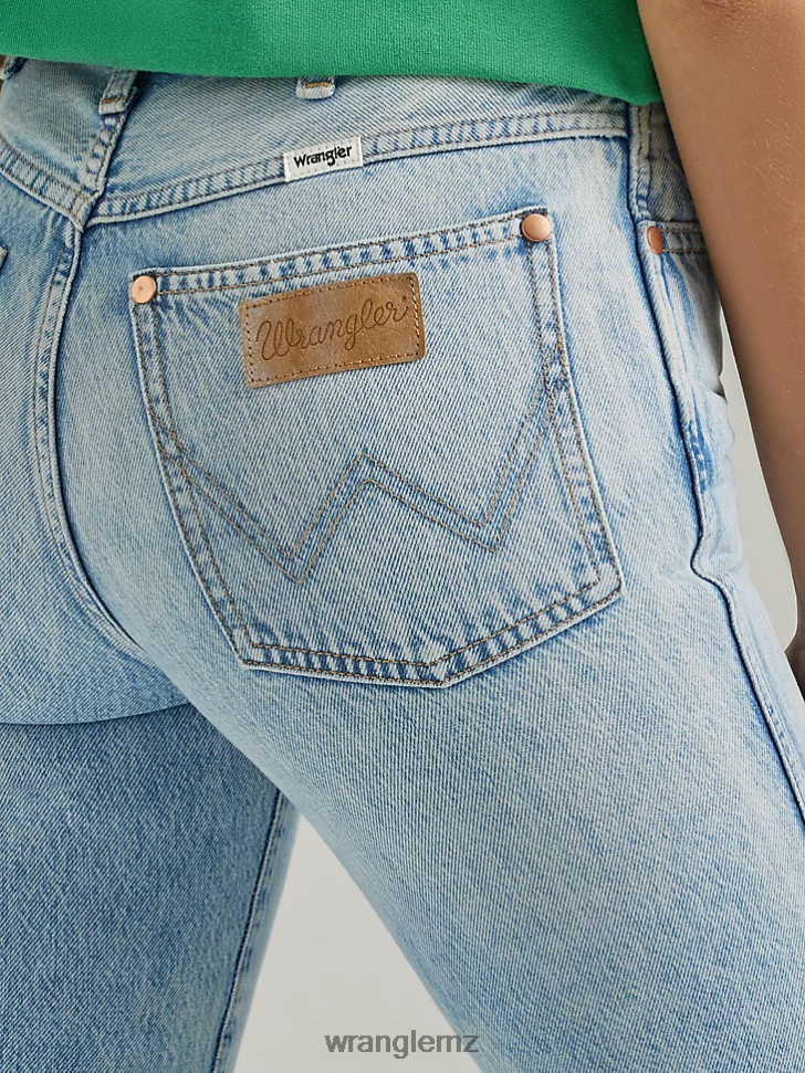 Wrangler Wild West 603 High Rise Straight Jean Honolua (112334569) Women Clothing DRL6LH765