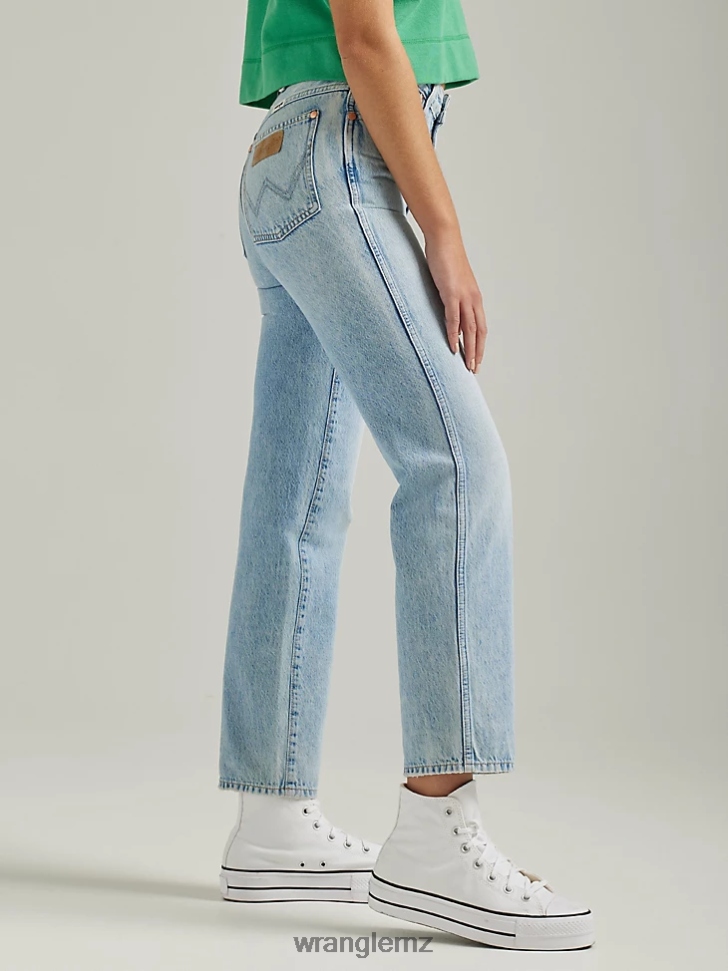 Wrangler Wild West 603 High Rise Straight Jean Honolua (112334569) Women Clothing DRL6LH765