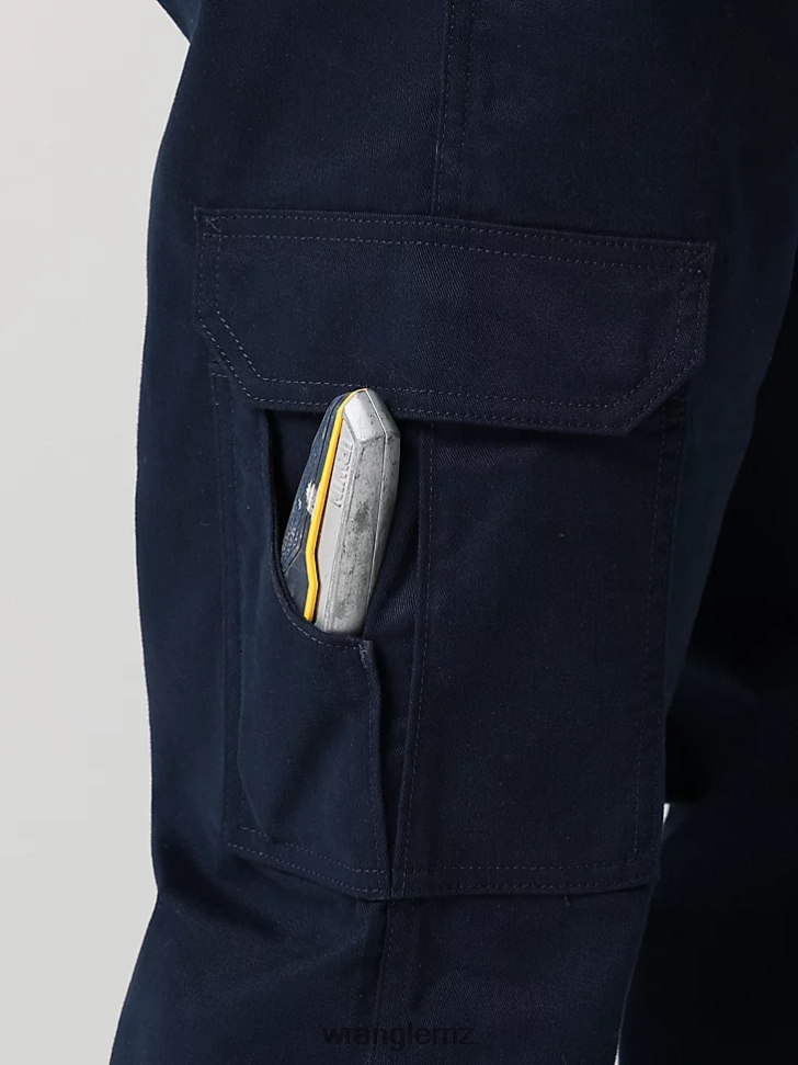 Wrangler Workwear Twill Cargo Pant Dark Sapphire (112320219) Men Clothing DRL6LH690