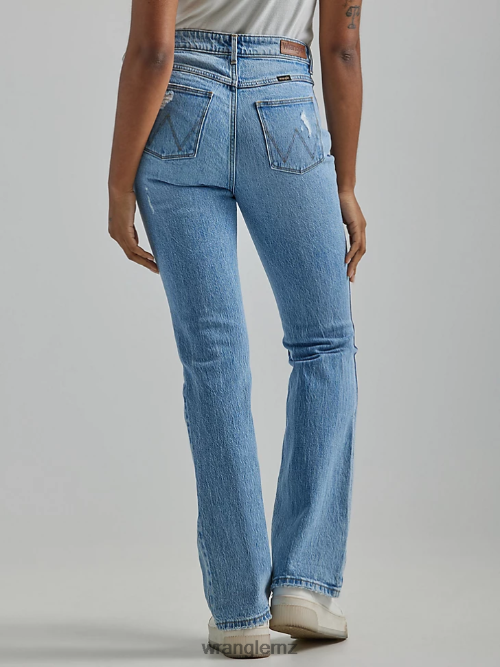 Wrangler Worldwide 661 High Rise Wide Leg Jean Preloved (112334587) Women Clothing DRL6LH771