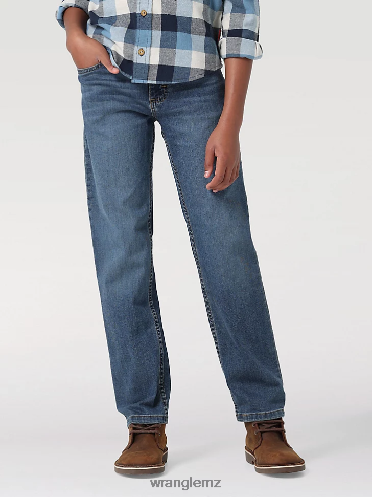 Wrangler Waldon Straight Leg Jean Tumbler (112325749) Boys Clothing DRL6LH1012