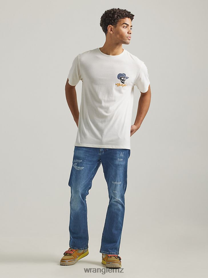 Wrangler Destructed Bootcut Jean Rio (112332635) Men Clothing DRL6LH146