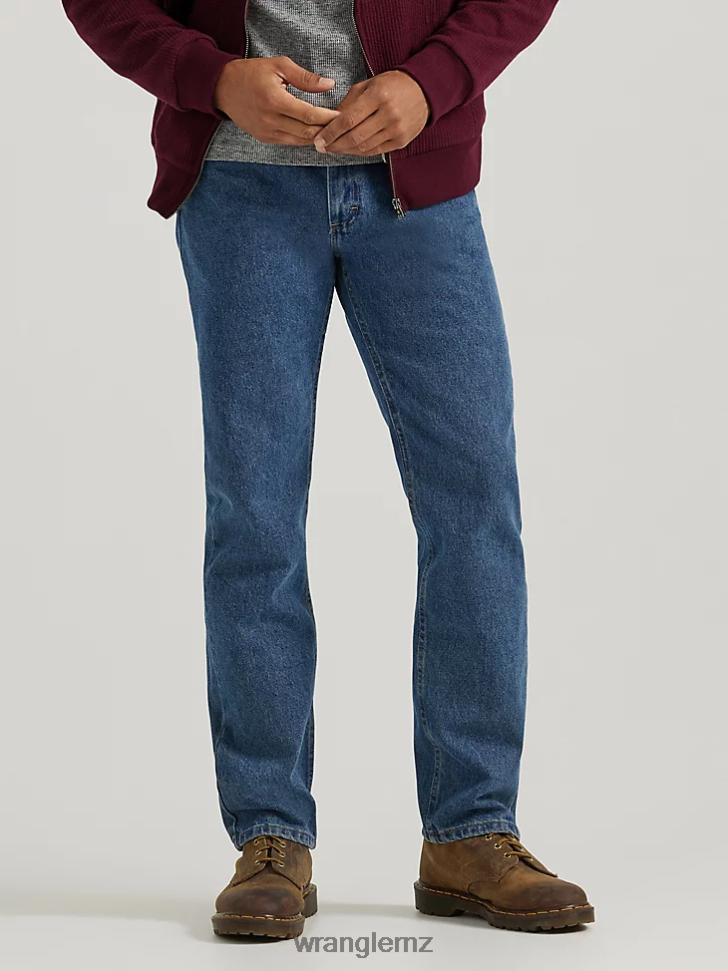 Wrangler Five Star Premium Denim Regular Fit Jean Dark Stonewash (96501DS) Men Clothing DRL6LH91
