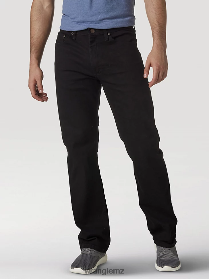 Wrangler Five Star Premium Performance Series Regular Fit Jean Black (96CFVCB) Men Clothing DRL6LH72