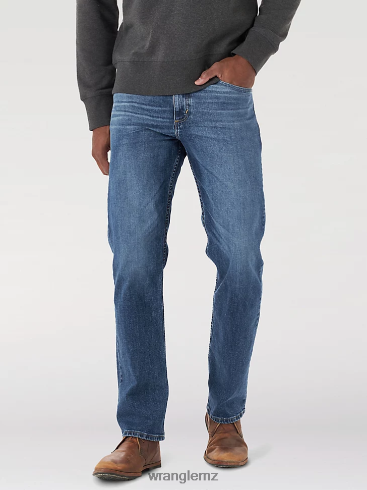 Wrangler Relaxed Fit Flex Jean Knox (10MGW15KN) Men Clothing DRL6LH168