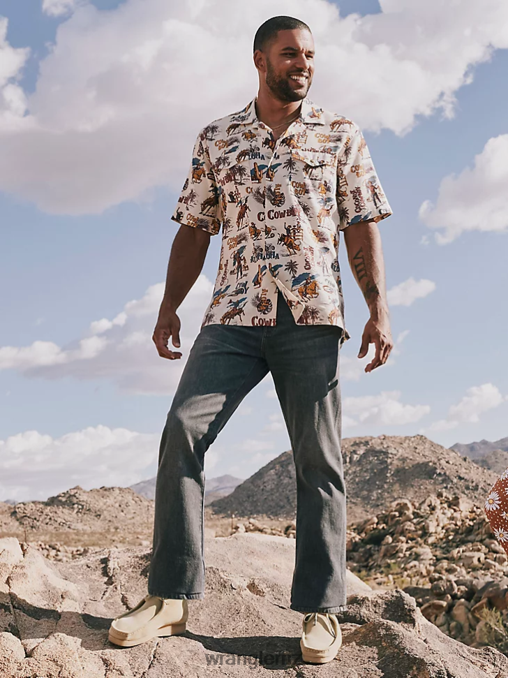 Wrangler Retro Slim Fit Bootcut Jean Clopton (112326536) Men Clothing DRL6LH3