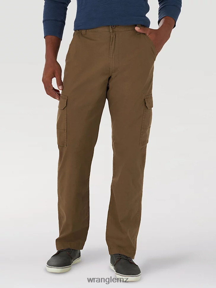 Wrangler Cargo Pant Bronze (10MGW90BO) Men Clothing DRL6LH213