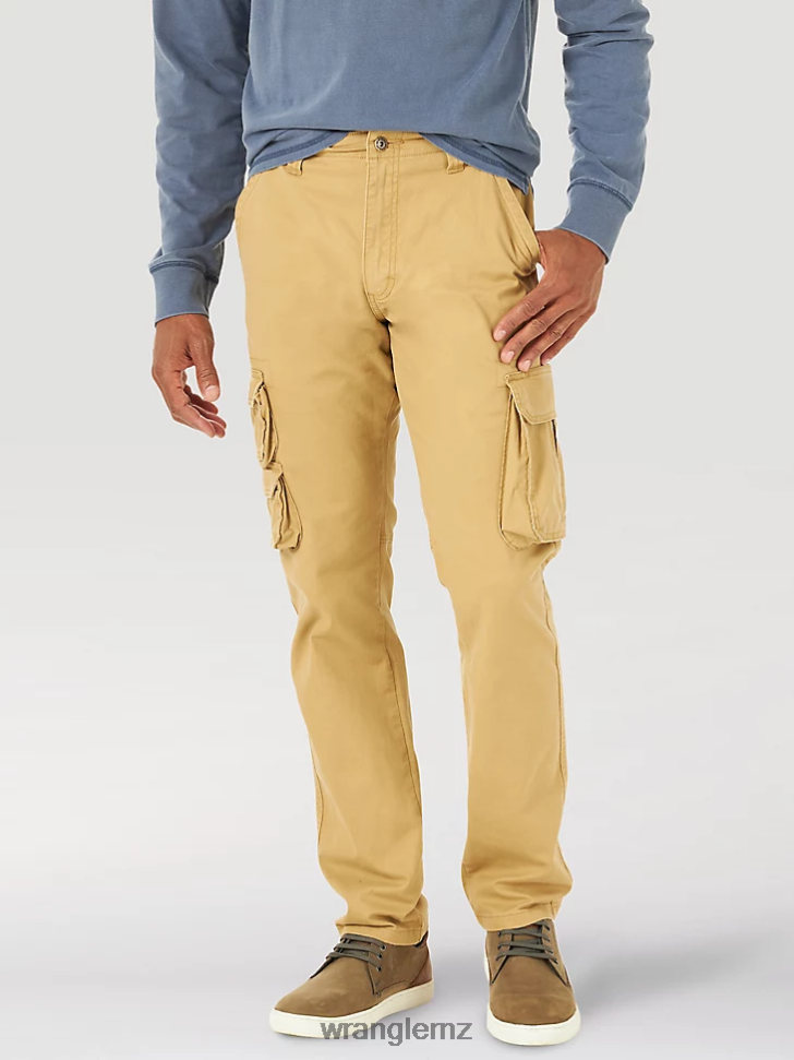 Wrangler Flex Tapered Cargo Pant Harvest (70DYWHV) Men Clothing DRL6LH226