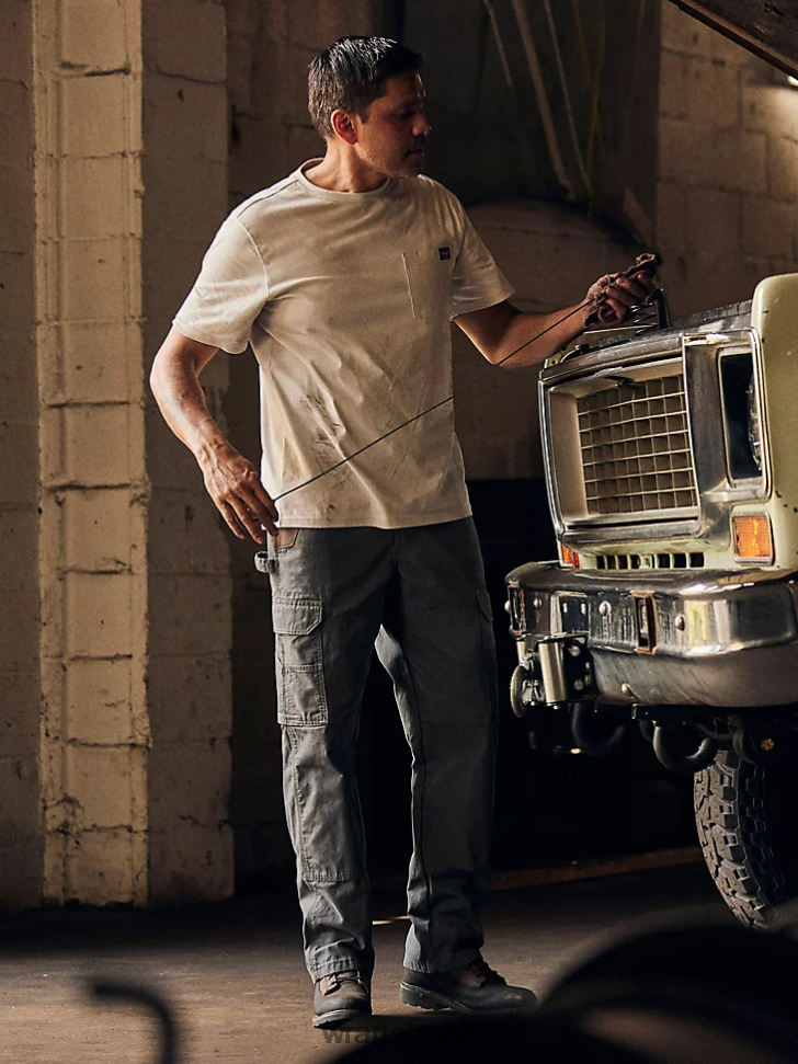 Wrangler Workwear Ranger Pant Graphite (10WMWR1GR) Men Clothing DRL6LH682