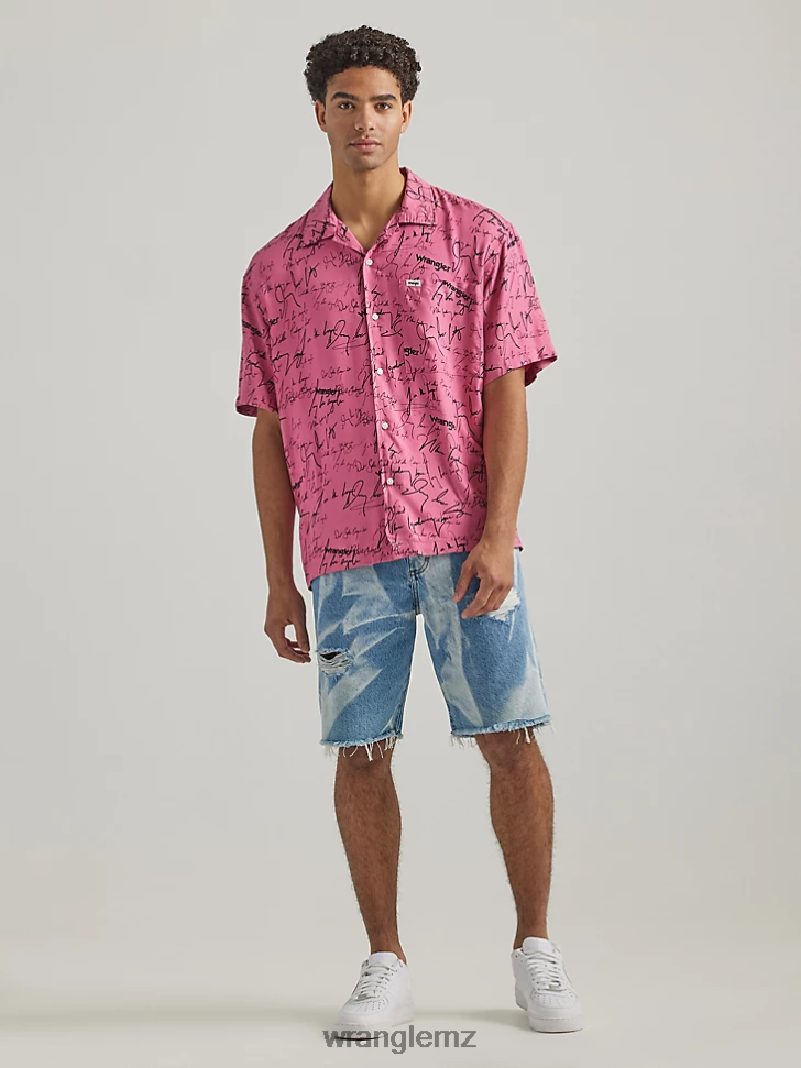 Wrangler Loose Fit Denim Short Bone Orchard (112332620) Men Clothing DRL6LH582