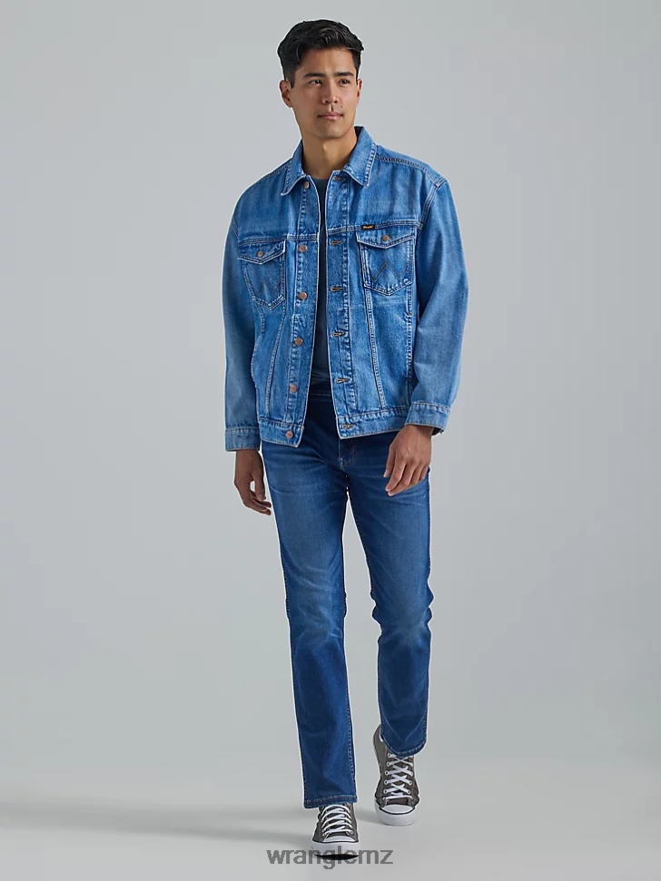 Wrangler Heritage Anti-Fit Jacket Blue Eyes (112335509) Men Clothing DRL6LH617