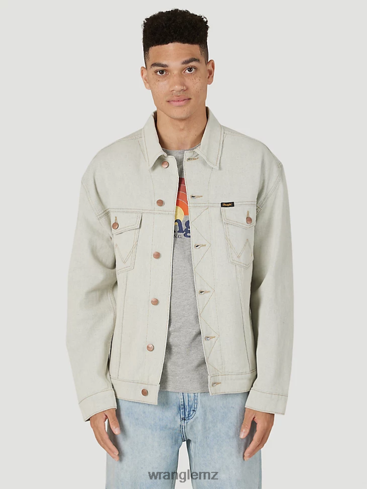 Wrangler Heritage Anti-Fit Jacket Mineral (112316507) Men Clothing DRL6LH619