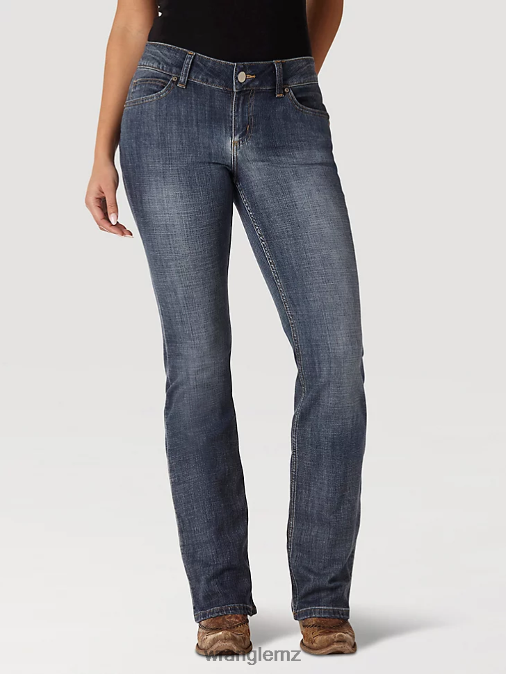 Wrangler Bootcut Jean AH Wash (09MWZAH) Women Clothing DRL6LH780