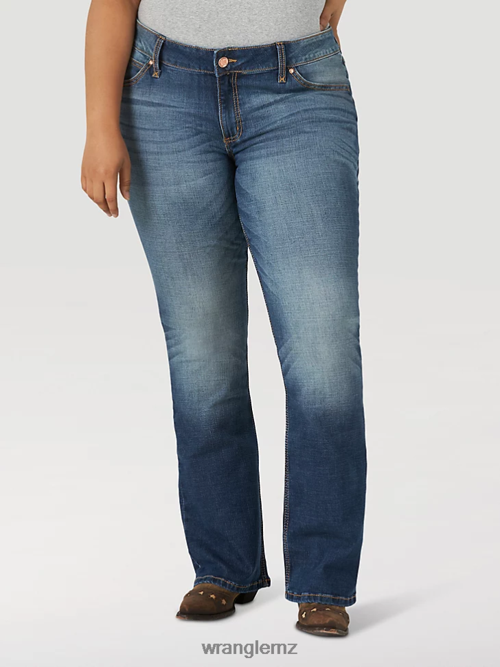 Wrangler Retro Mae Jean (Plus) MS Wash (09PWZMS) Women Clothing DRL6LH801
