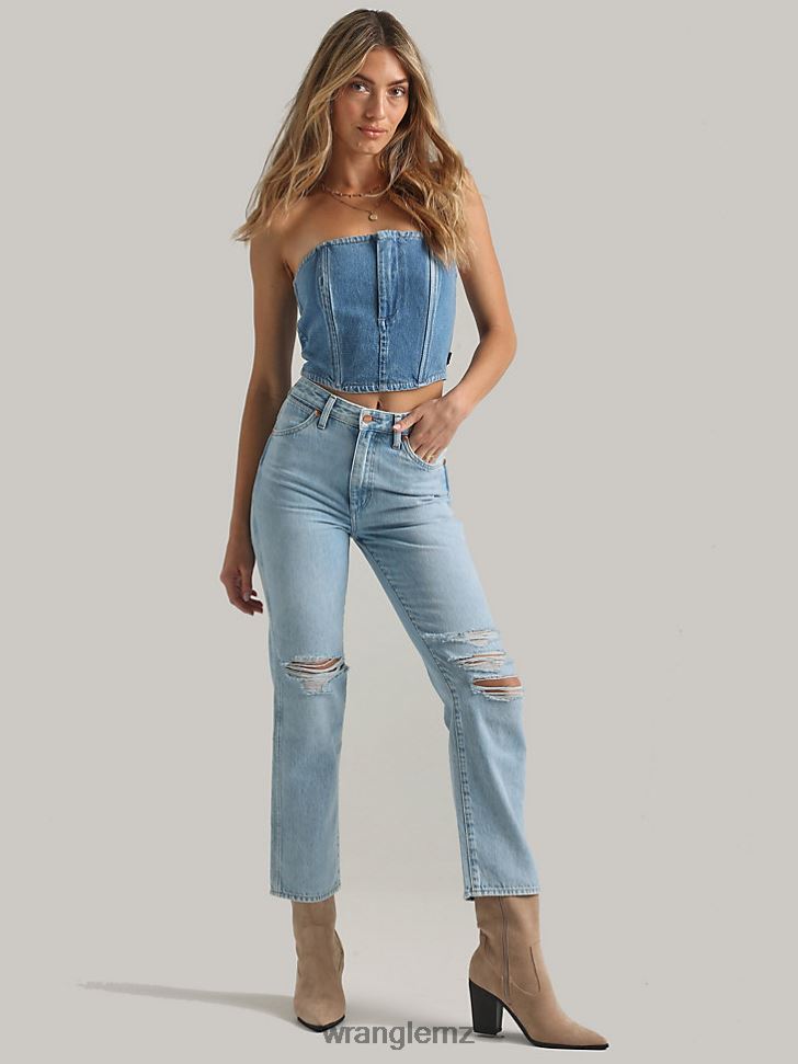 Wrangler Wild West 603 Destructed Jean Bad Intentions (112334578) Women Clothing DRL6LH777