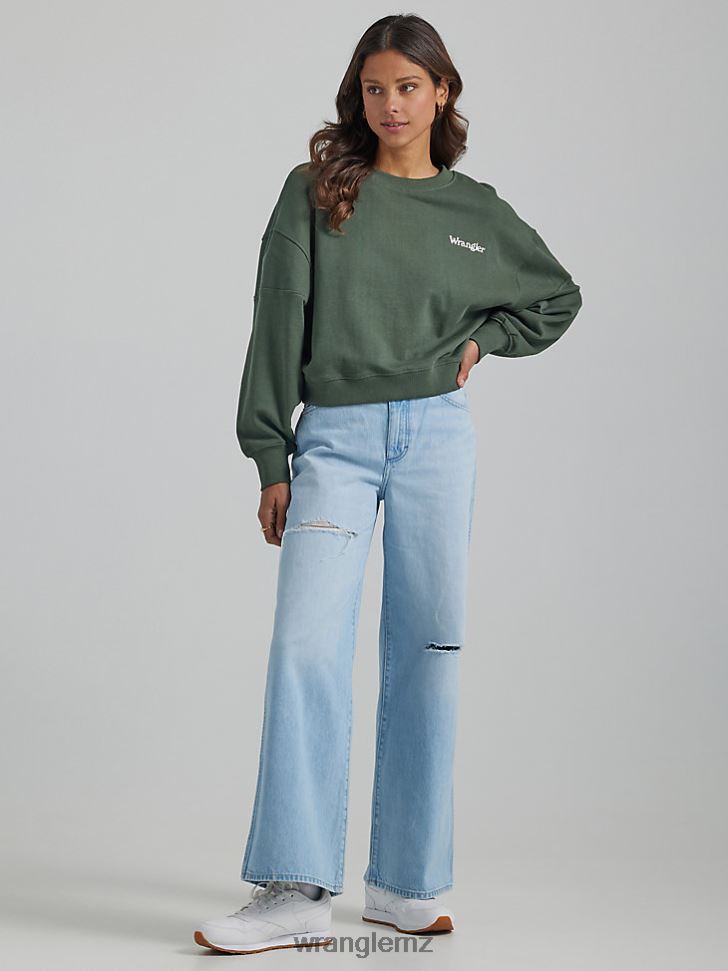 Wrangler Worldwide 661 High Rise Wide Leg Jean Most Loved (112334597) Women Clothing DRL6LH772