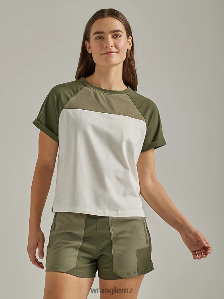 Wrangler ATG By Compass Tee Dusty Olive (112333892) Women Clothing DRL6LH904